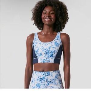 Tuckernuck Set Floral Sports Bra and 7inch compression shorts Set: Both size S
